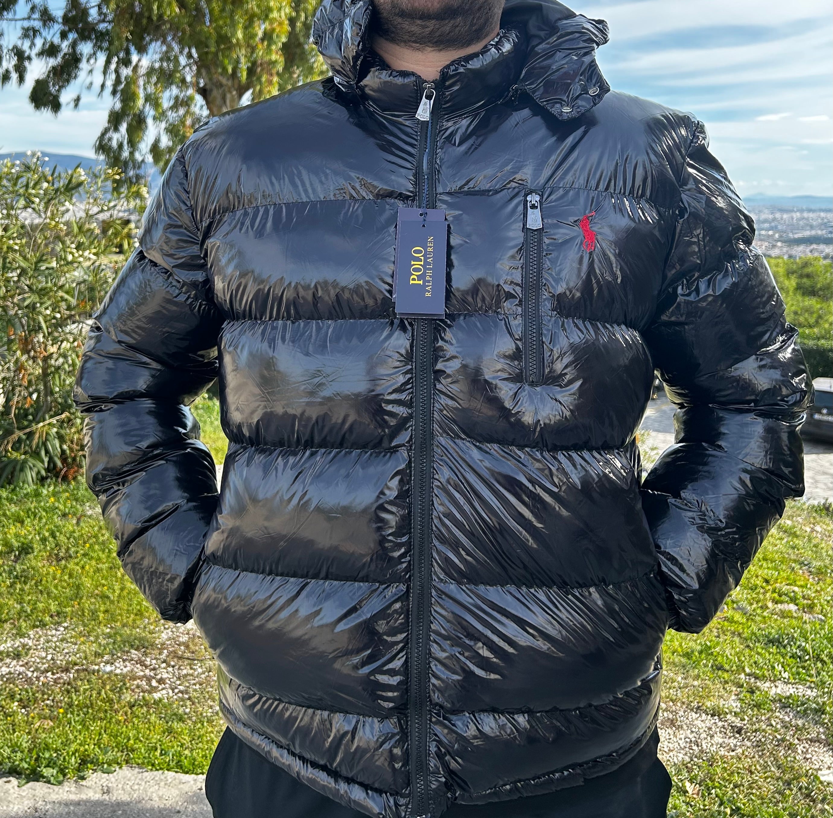 Puffer Ralph Laurent Polo Black Glossy - RL1907