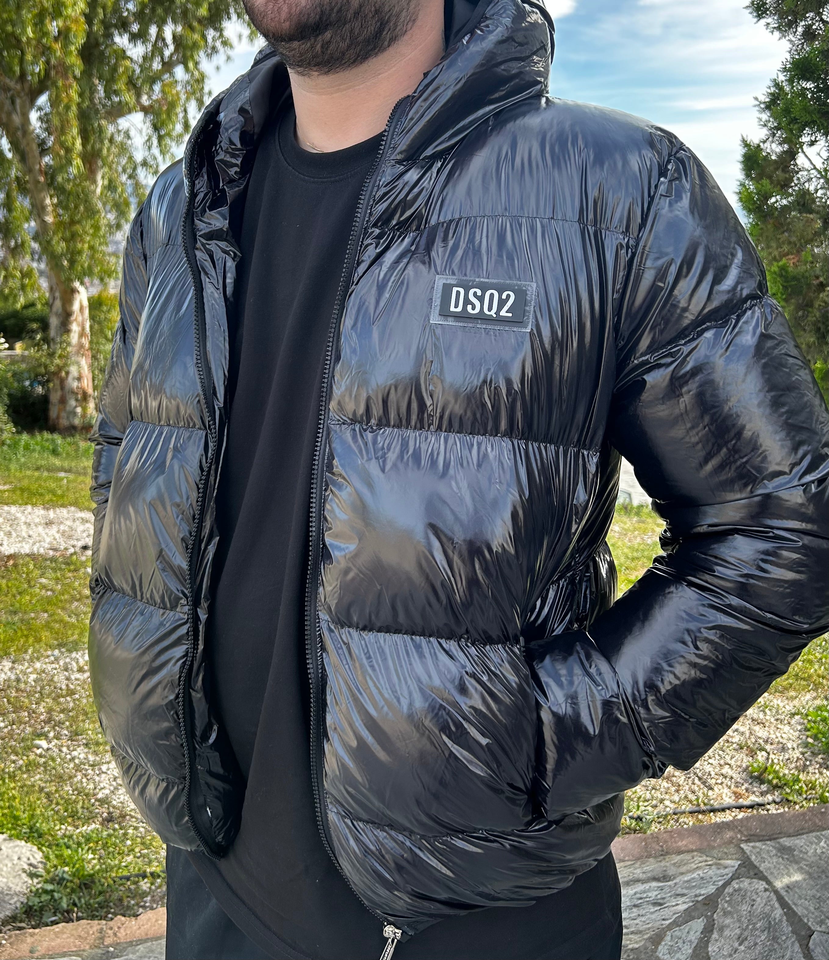 Puffer DSQ2 Black Glossy - DQ1905