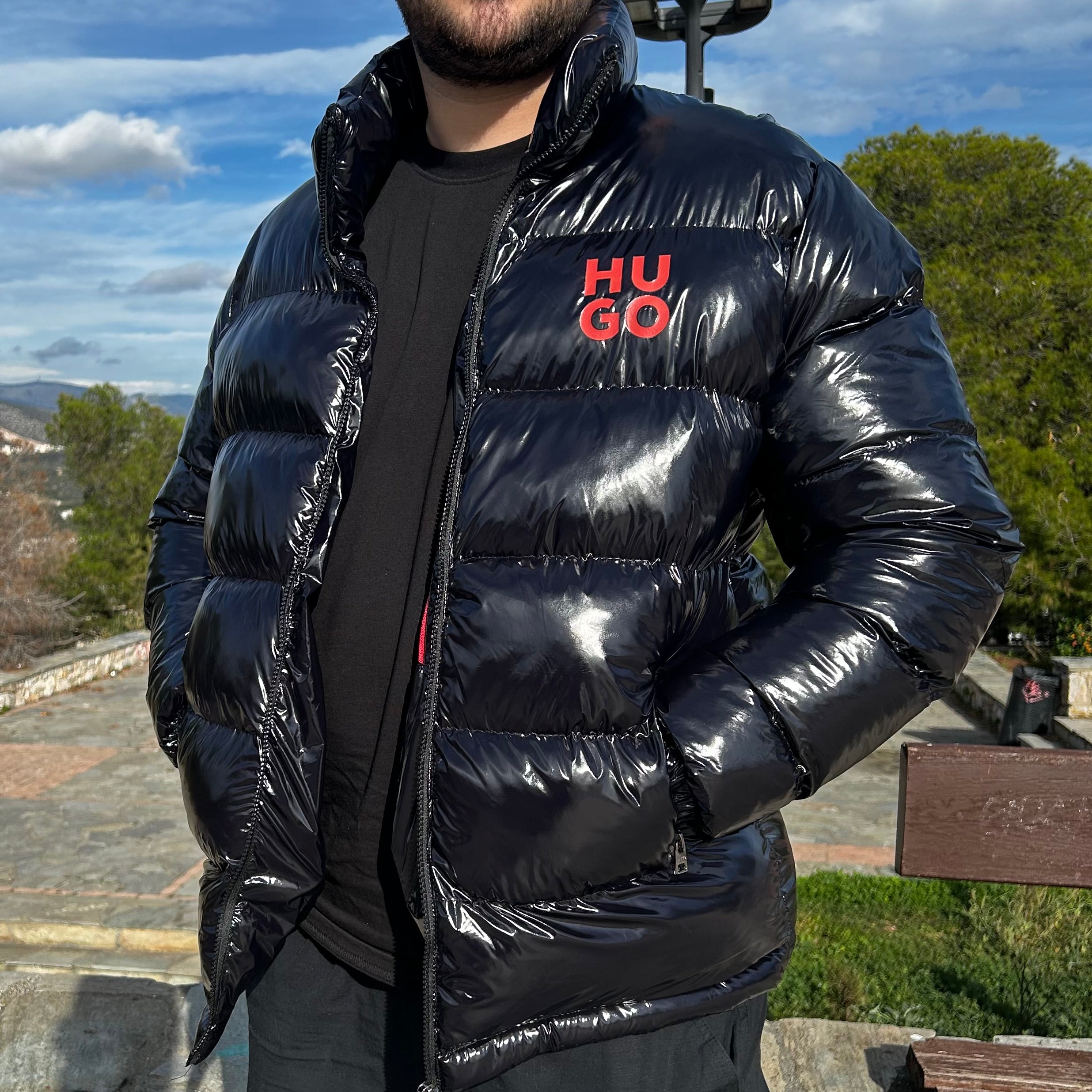 Puffer Hugo Black Glossy - HG1901