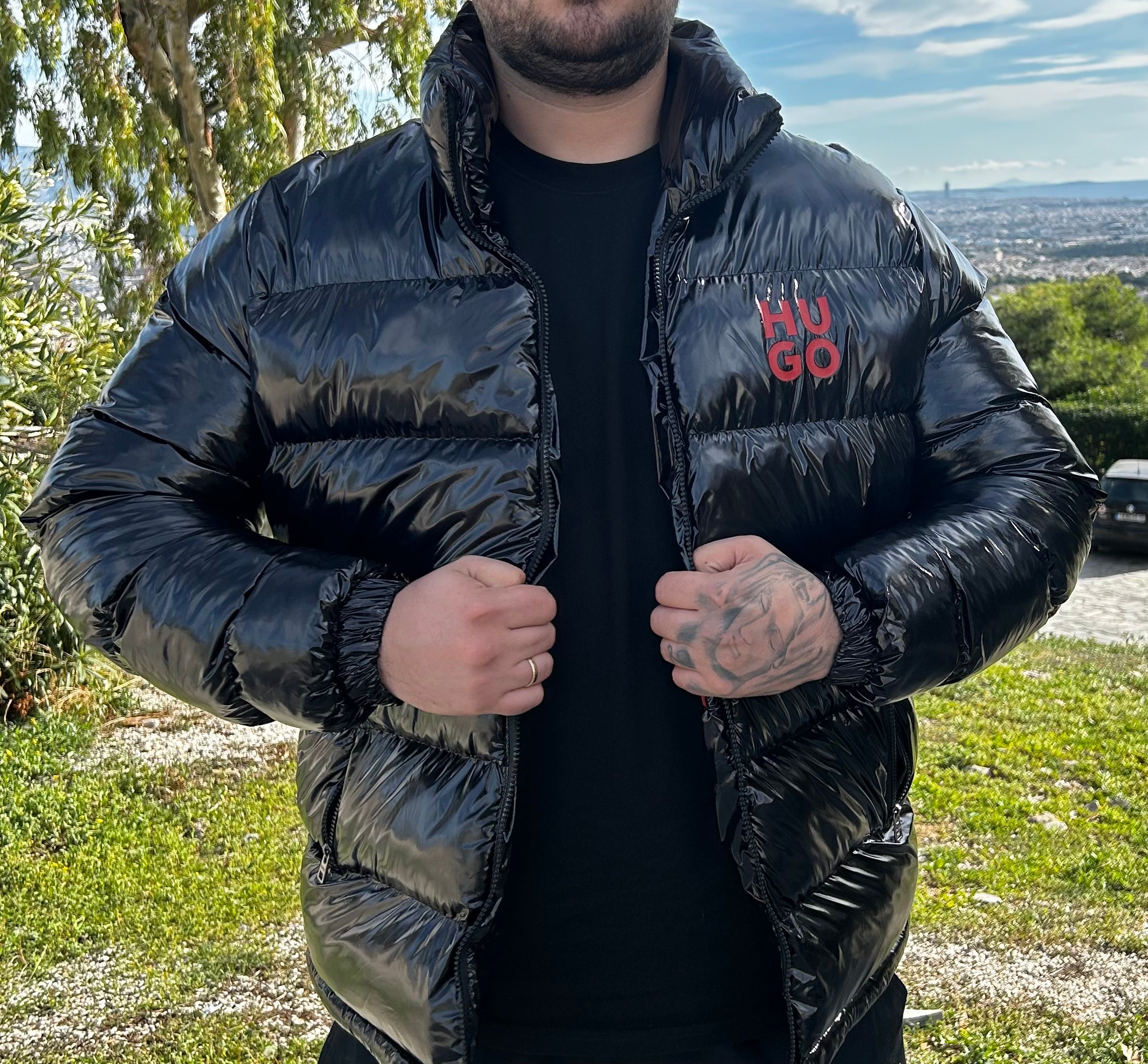 Puffer Hugo Black Glossy - HG1901