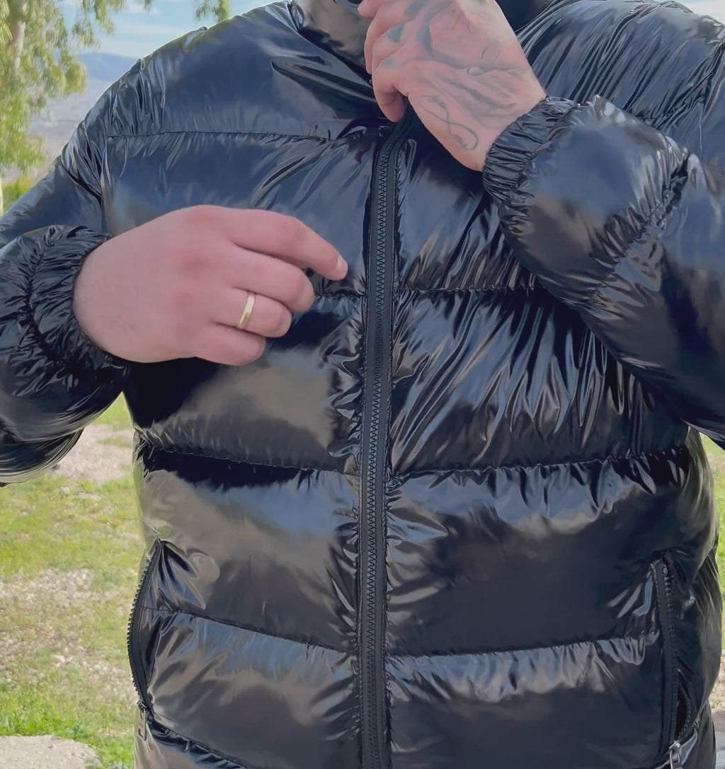 Puffer Hugo Black Glossy - HG1901